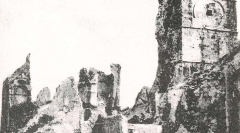 Pontecorvo, primo novembre 1943: ottant’anni fa la distruzione della città