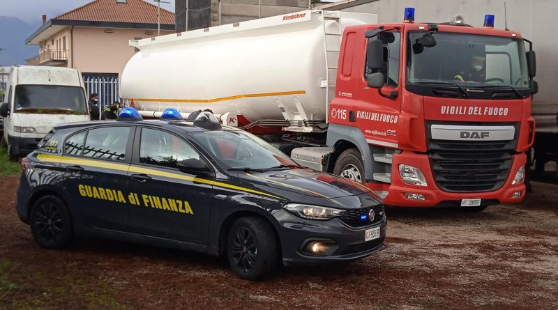 Cassino – Carburanti di contrabbando: la maxi donazione della Guardia di Finanza