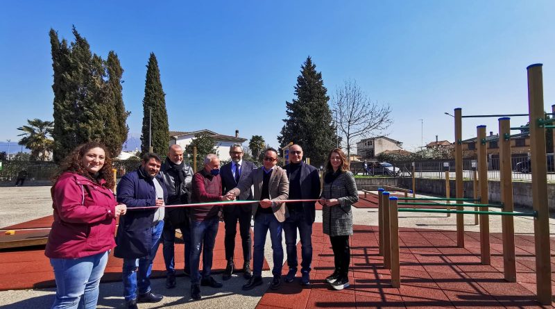 Pontecorvo: inaugurata oggi la nuova area fitness del Parco Monti Aurunci