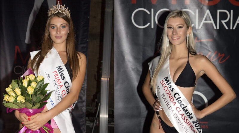 Miss Ciociaria 2022, giovani pontecorvesi sul podio