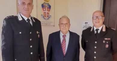 San Giorgio a Liri – Il procuratore capo d’Emmanuele in visita alla stazione dei carabinieri