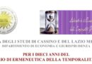 Il tempo del diritto, il diritto nel tempo,dieci anni di pensiero critico all’Università di Cassino