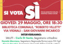 Sì Può Fare – San Giovanni Incarico ospita un incontro pubblico in vista del Referendum dell’8 e 9 Giugno 2025