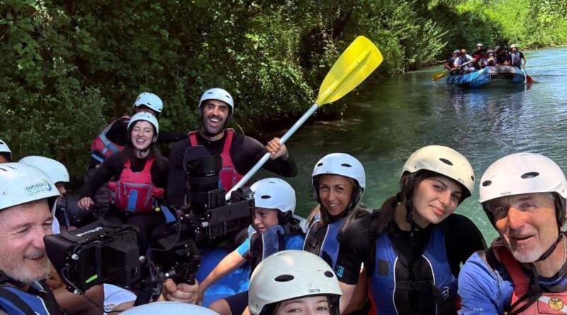 Cassino, il rafting dell’inclusione “I Colori dell’Autismo” protagonisti su Linea Verde